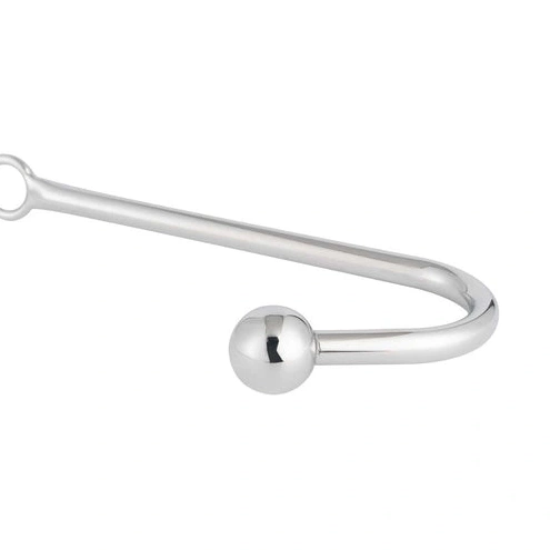 Anal Hooks Toy 3294 Anal Sex AllNight Smooth Metal Hook 0816